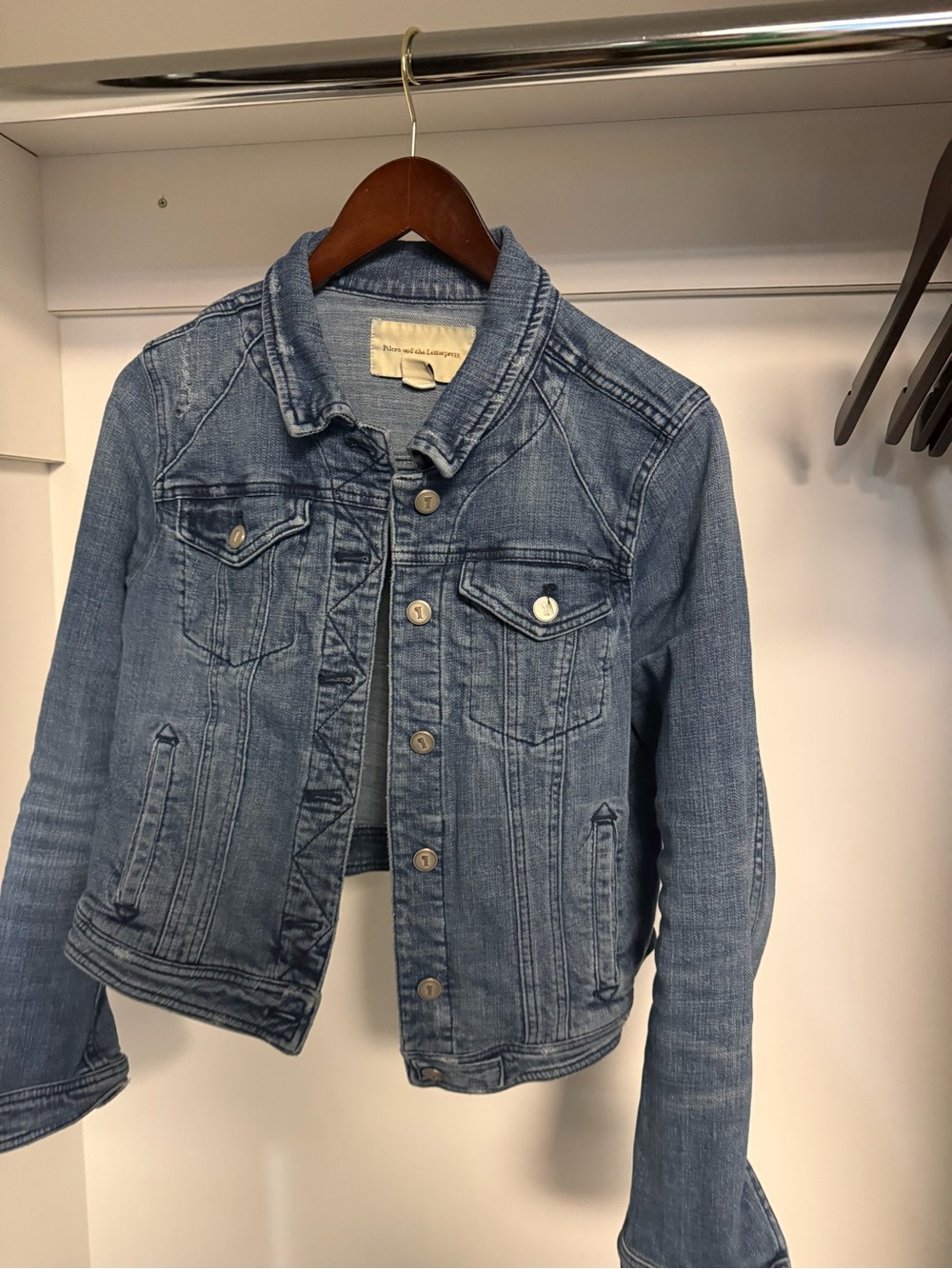 Pilcro Light Blue Denim Jacket